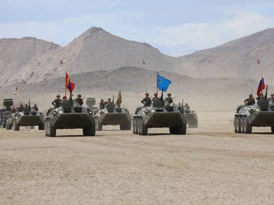 ФОТО: Ховд аймагт болсон "Орос, Монголын хамтарсан цэргийн сургуулилт өндөрлөсөн" гэж ОХУ-ын хэвлэлд мэдээлжээ