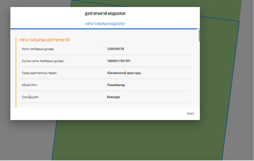 Эх сурвалж: Gazar.gov.mn