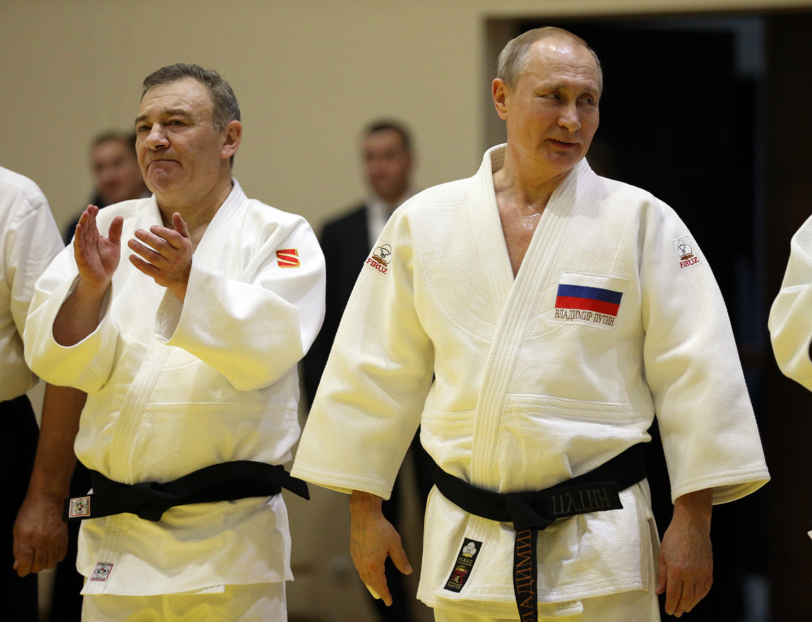 А.Ротенберг болон ОХУ-ын Ерөнхийлөгч В.Путин 2019 оны 2 дугаар сарын 14-нд ОХУ-ын Сочи хотын Юг спорт цогцолборт жүдо бөхийн бэлтгэлд оролцож байжээ