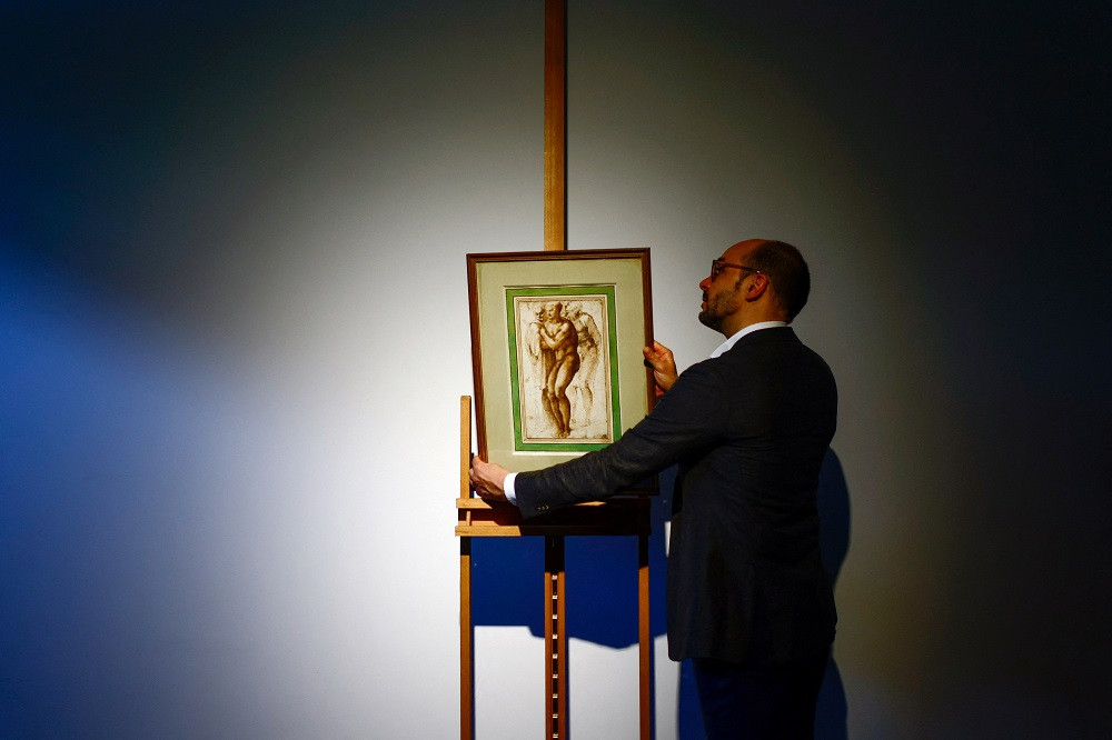 Микеланджело “Christie's” хэмээх уг бүтээлээ 15-р зууны төгсгөлд зурсан гэж үздэг