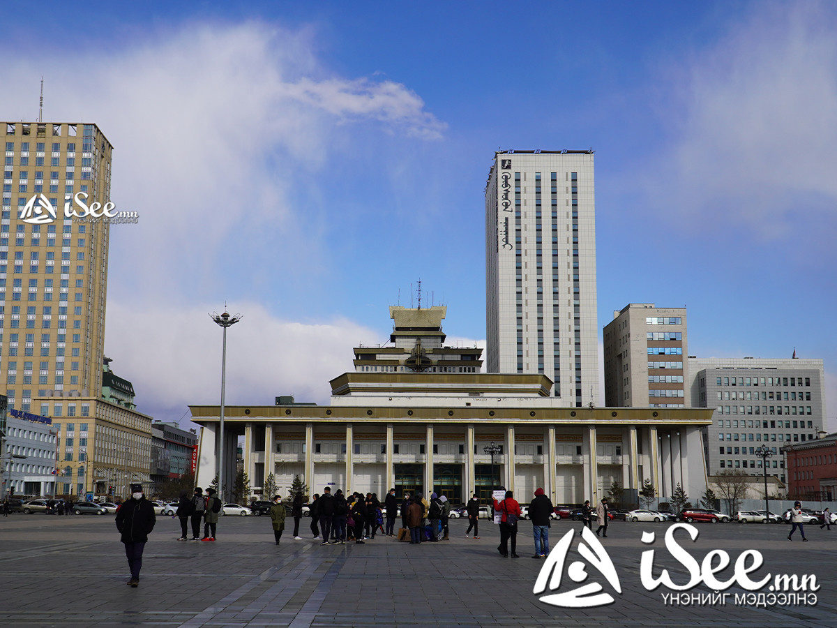 Сүхбаатарын талбай. 2022.04.11