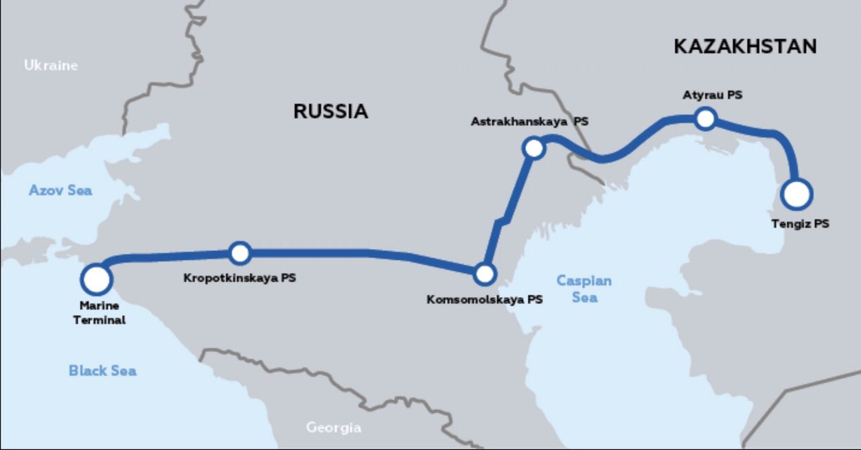 Казахстаны газрын тосоо экспортлодог Каспийн хоолойн консорциум