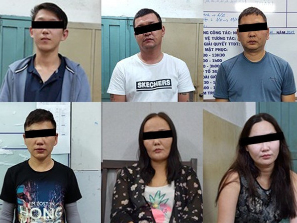 Вьетнамд хулгайн гэмт хэрэг үйлдсэн гэх зургаан Монгол иргэний зургийг нийтэлжээ
