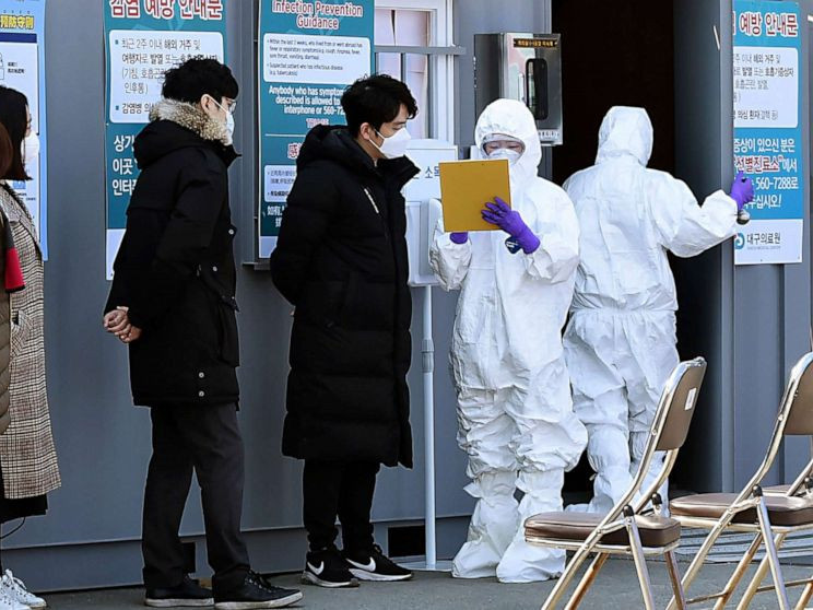 Өмнөд Солонгос улсад хоёр өдөр дараалан коронавирусийн халдварын тоо буурлаа