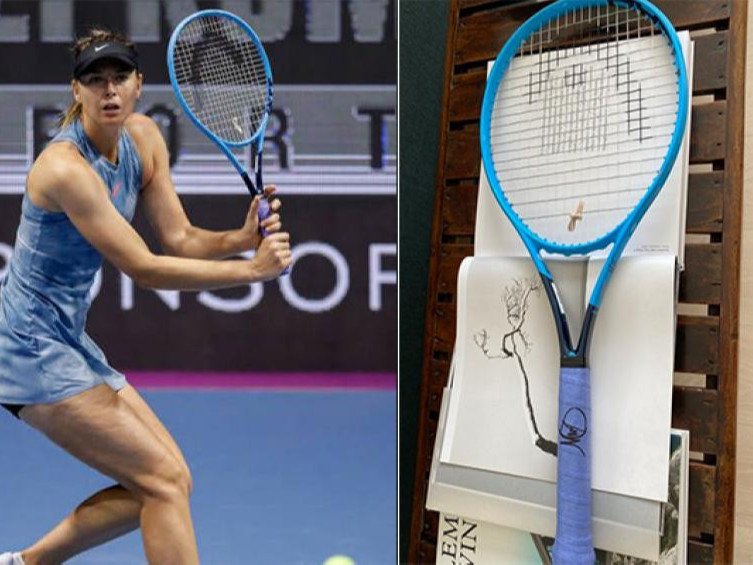 Мария Шарапова теннисний цохиураа дуудлага худалдаанд оруулж, мөнгөө эмч нарт хандивлана