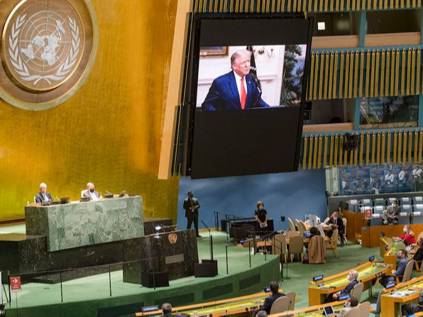 НҮБ-ын цахим хуралдааны үеэр Трамп БНХАУ-ыг дахин буруутгажээ