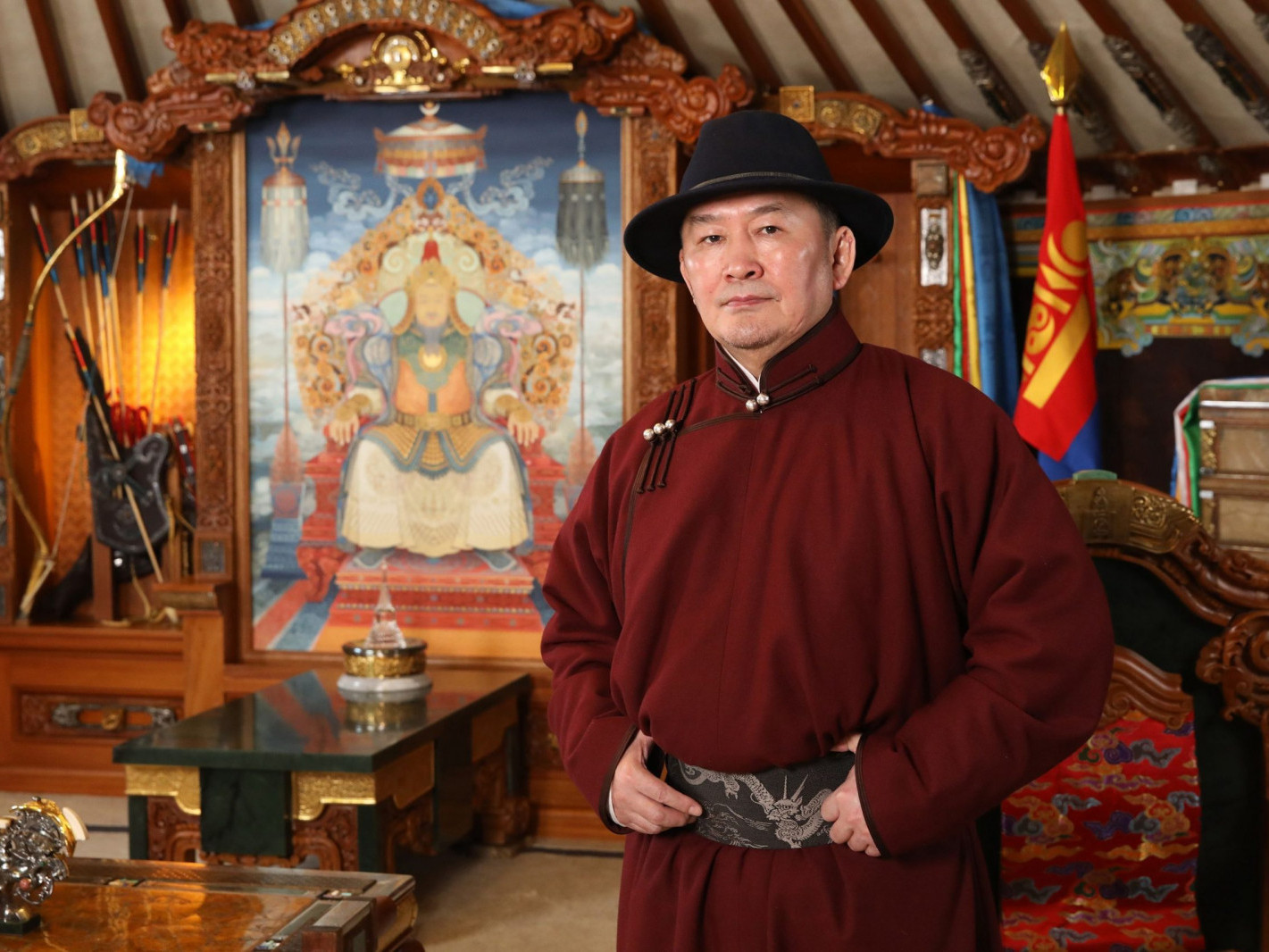 ВИДЕО: Монгол Улсын Ерөнхийлөгч Х.Баттулга Сар шинийн мэндчилгээ дэвшүүллээ