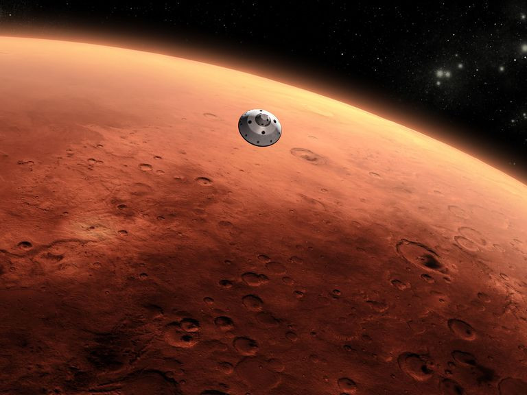 АНУ-ын сансрын судалгааны хөлөг өнөөдөр Ангараг гараг дээр бууна