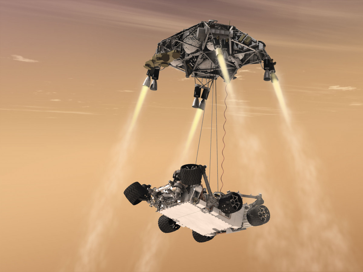 ВИДЕО: АНУ-ын сансрын станц Ангараг дээр амжилттай газардлаа