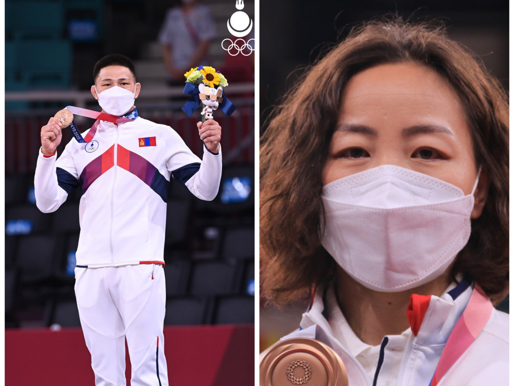 Манай улс хоёр хүрэл медаль хүртсэн амжилтаараа "Токио 2020" олимпод 45-р байрт бичигдэж байна