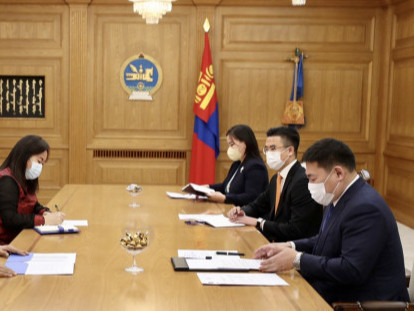 Ерөнхий сайд НҮБ-ын Монгол дахь суурин төлөөлөгчийг хүлээн авч уулзлаа