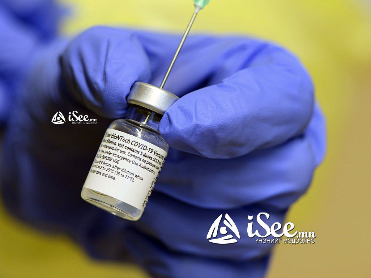 АНУ-д “Pfizer”, “Moderna”-гийн вакцины нэмэлт тунг 18-аас дээш насныханд тарихыг зөвшөөрчээ