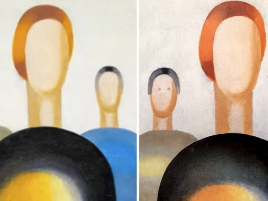 Эхний өдрөө ажилд ороод уйдсан хамгаалагч 1 сая ам.долларын уран зураг дээр нүд зурж сүйтгэжээ