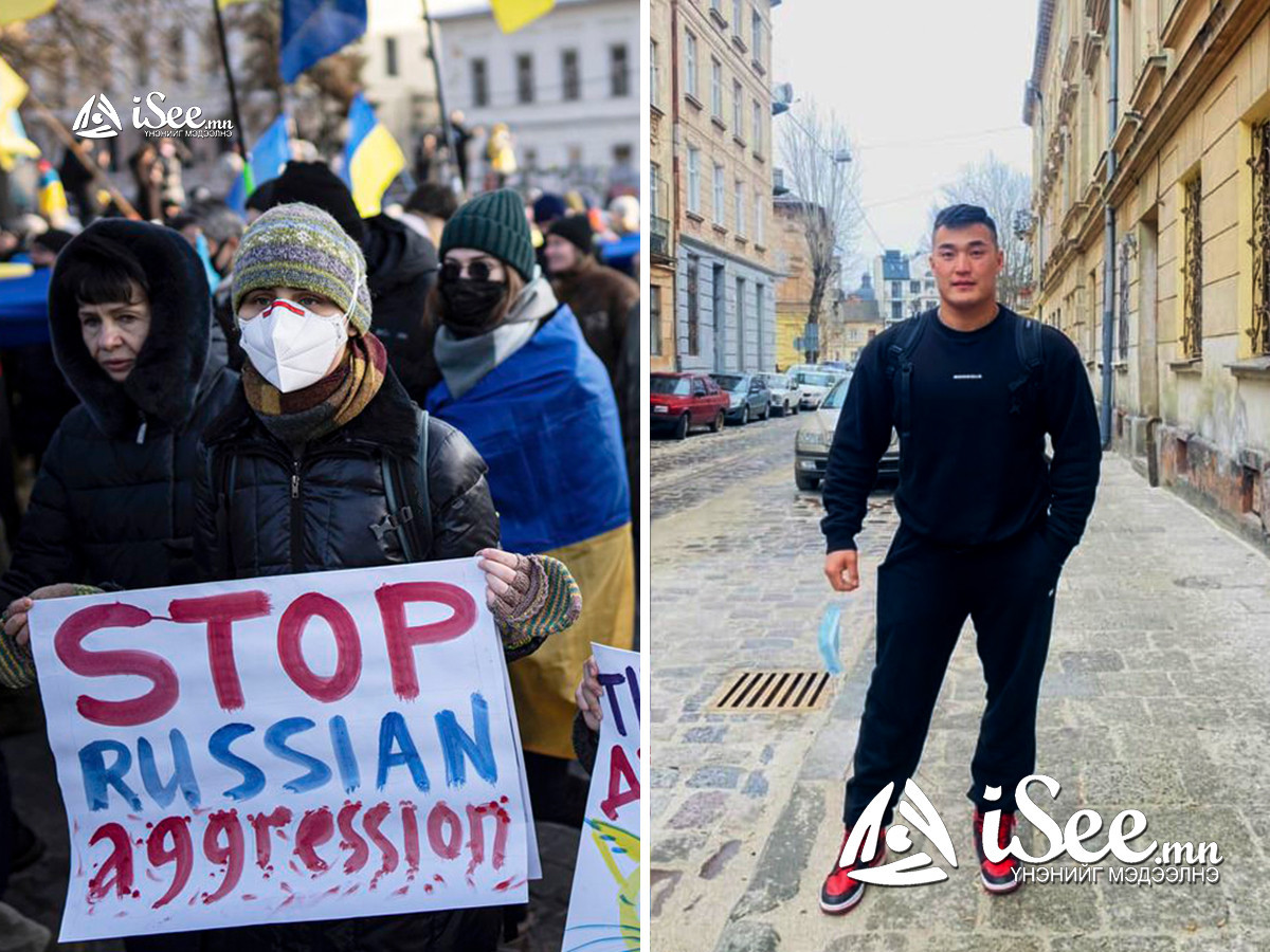 Э.Чойням: Украин эрчүүдийг хилээр гаргахгүй авч үлдээд, эхнэр хүүхэд нь салж чадахгүй уйлж байгааг харах сэтгэл эмзэглэм байлаа /ВИДЕО/
