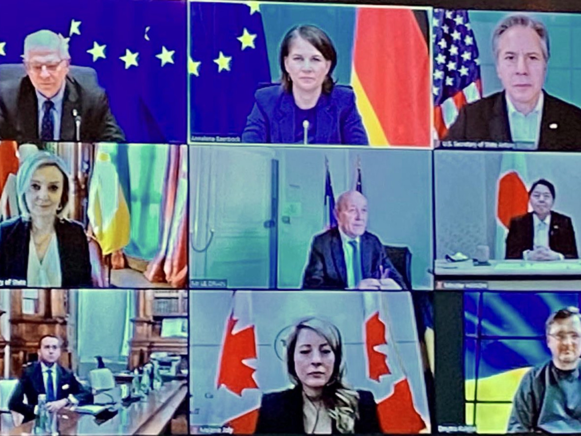 АНУ болон "Их 7" "Бид Украинтай хамт байна" гэж мэдэгджээ