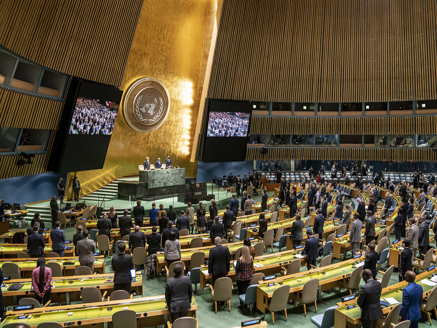 НҮБ-ын Ерөнхий Ассамблей ОХУ-ын Украин руу түрэмгийлсэн асуудлаар хуралдаж байна