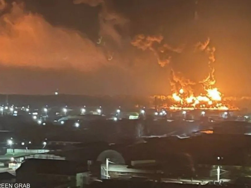 ВИДЕО: Оросын Брянск муж дахь нефтийн агуулахад гал гарсан гэж ОХУ мэдэгджээ