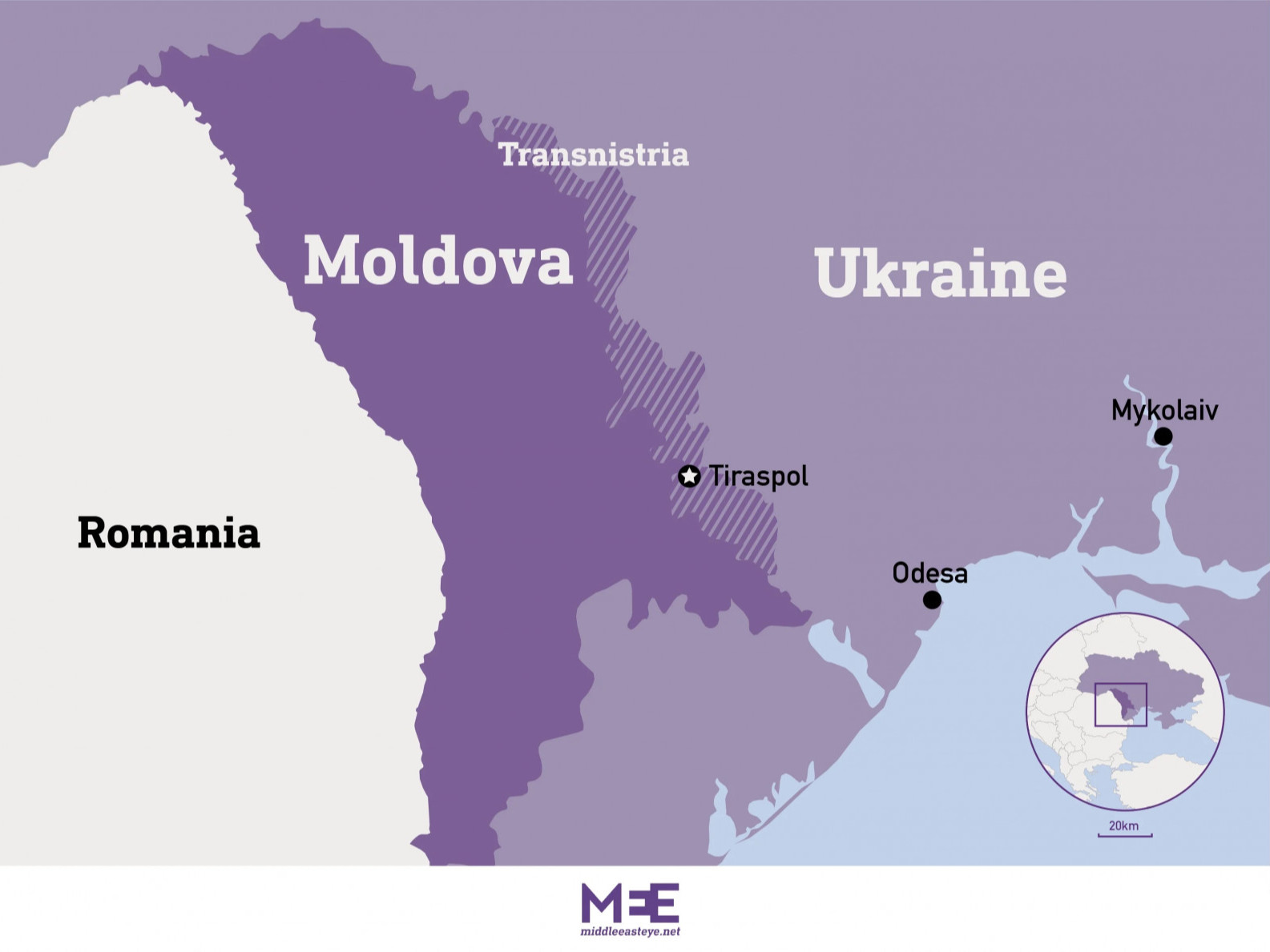 Молдавын зарим бүс нутгийг эзлэн авах замаар ОХУ тогтворгүй байдлыг бий болгохоор оролдож байна гэжээ