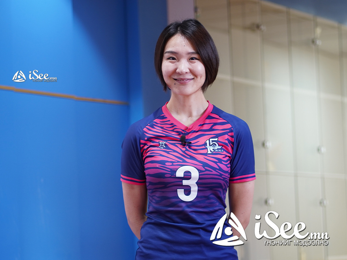 Улсын гарьд Б.Гантогтохын охин Хандсүрэн: "Монголчууд волейболоор хичээллэдэг юм уу" гээд Япончууд их гайхдаг байсан