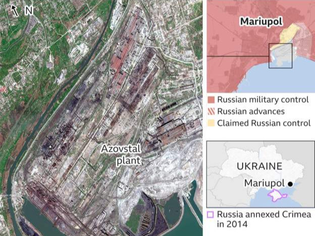 Мариуполь хотоос 500 орчим энгийн иргэнийг нүүлгэн шилжүүлсэн гэж Украины тал мэдэгджээ