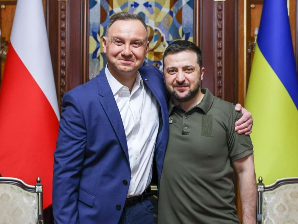 ФОТО: Польшийн ерөнхийлөгч Украины парламентад биечлэн үг хэлжээ