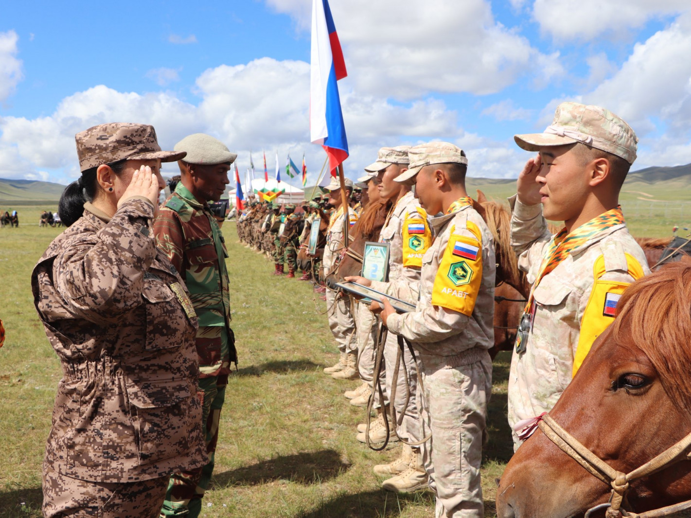 Оросын БХЯ-наас зохион байгуулдаг “АРАВТ-2022” уралдаанд Монголын морин цэргүүд аваргаллаа