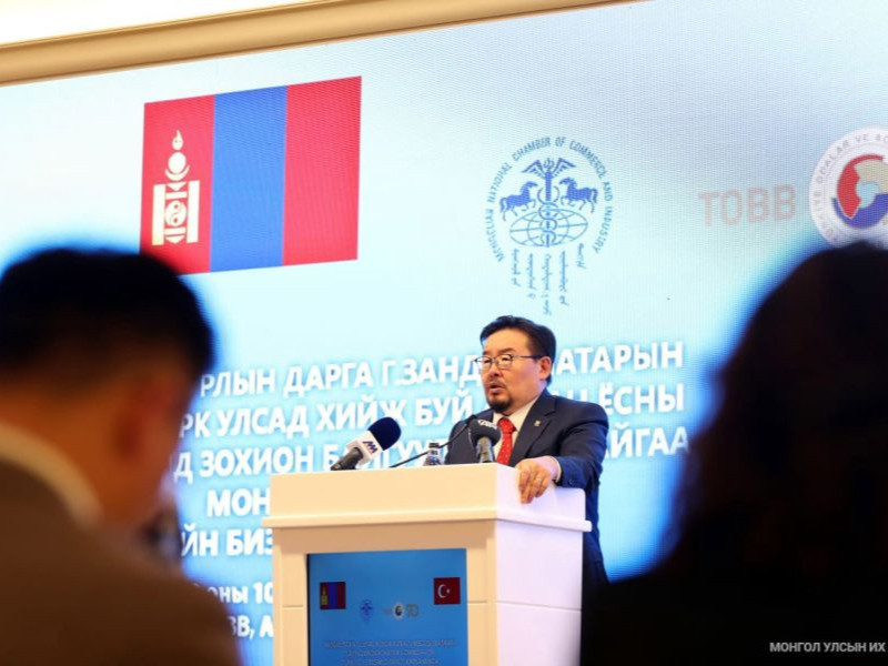 Туркийн зах зээлд өлөн гэдэс, торомны ноос, сарлагийн хөөврийг нийлүүлэх боломжтой гэж Г.Занданшатар мэдэгджээ