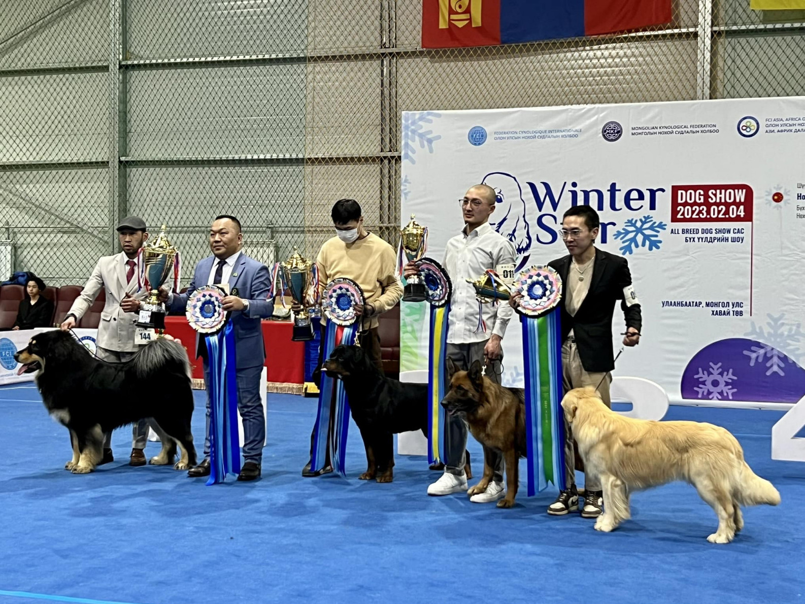 WINTER STAR-2023 буюу бүх үүлдрийн үзэсгэлэн тэмцээний шоуны аваргаар Монгол банхар шалгарчээ