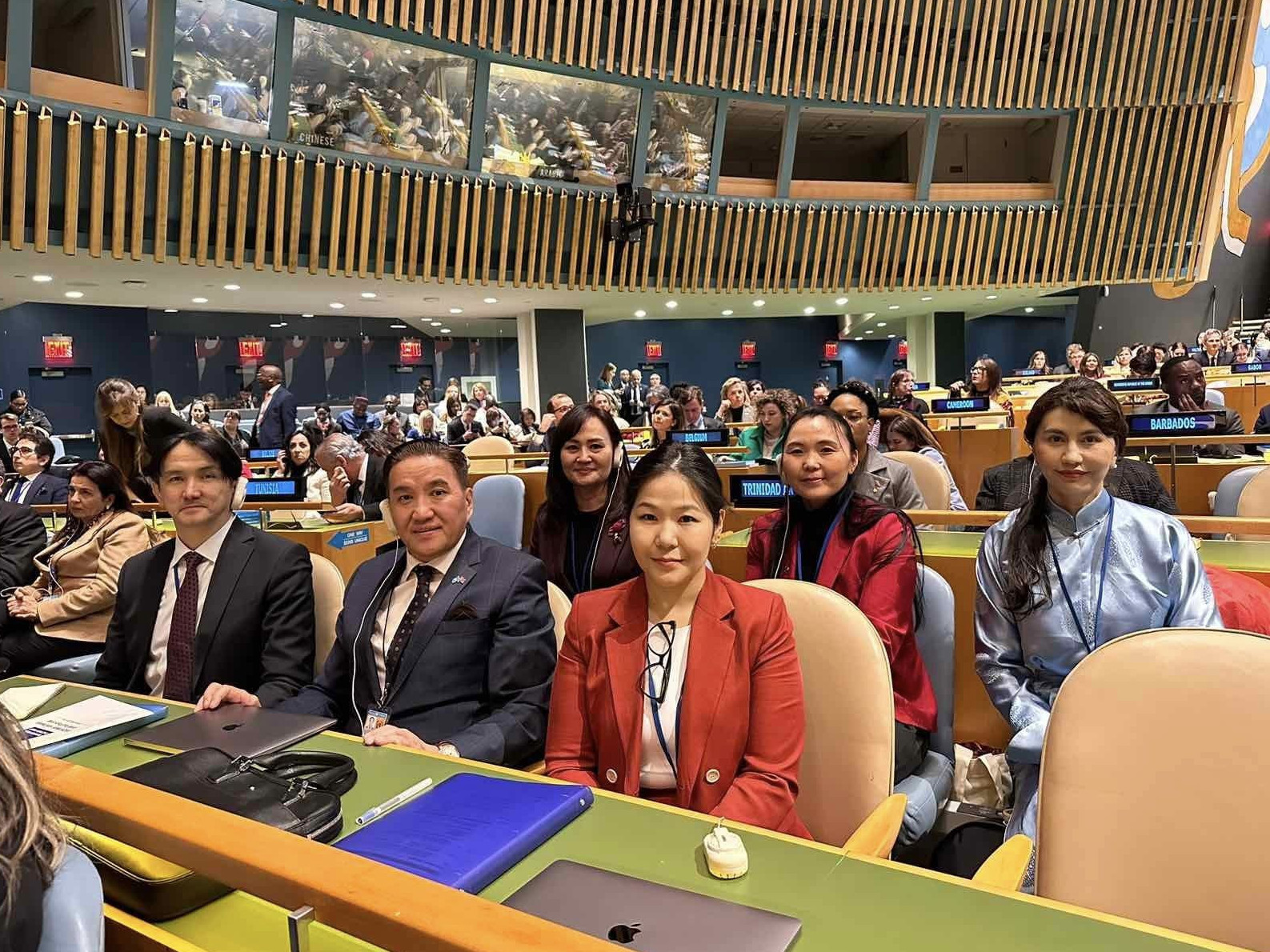 НҮБ-ын Эмэгтэйчүүдийн аж байдлын комиссын 67 дугаар чуулганд манай улс дэд даргаар ажиллаж байна