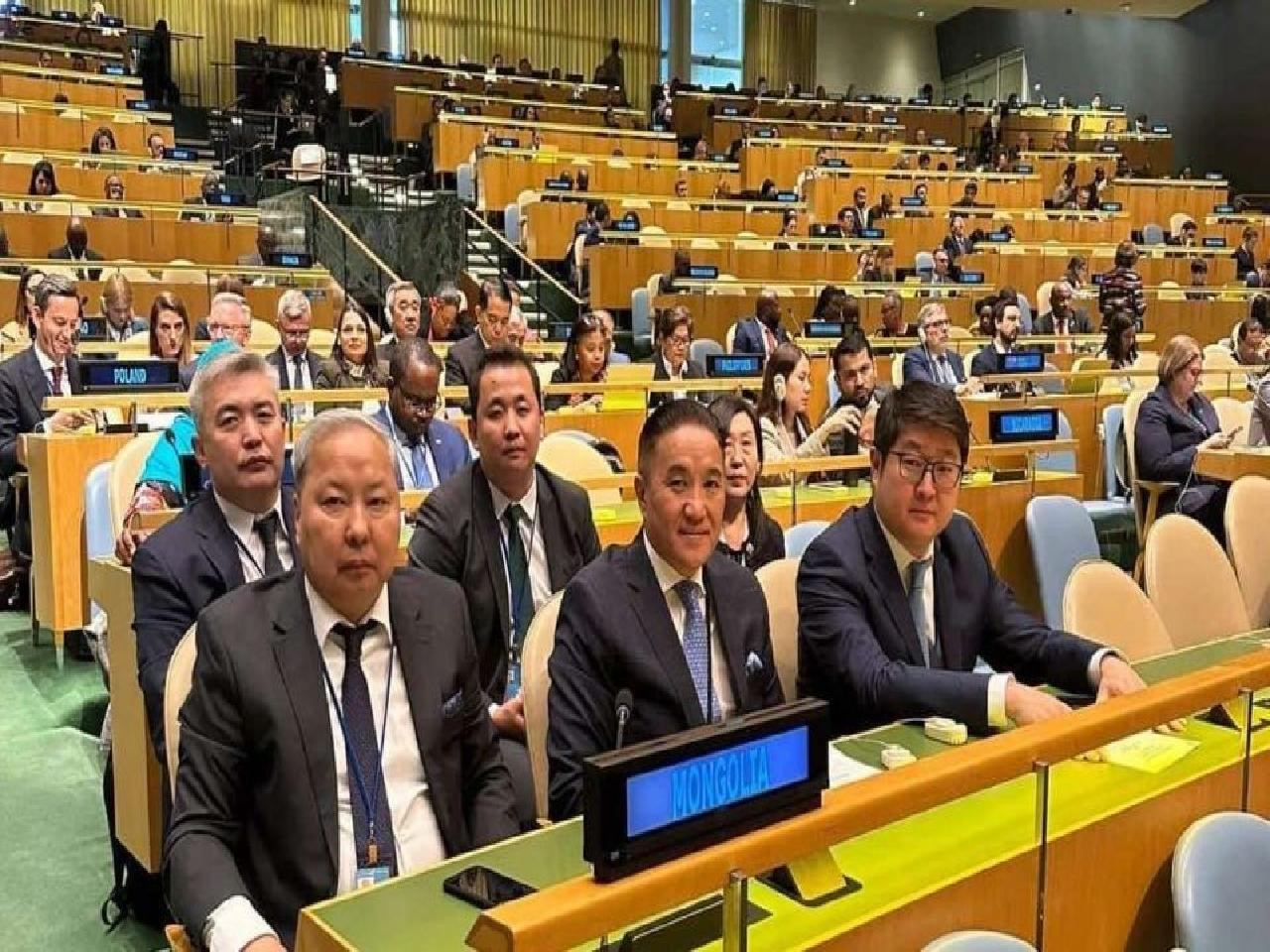 НҮБ-ын Гамшгийн эрсдэлийг бууруулах Дээд түвшний уулзалтад Нийслэл, ОБЕГ-ын төлөөллүүд оролцож байна