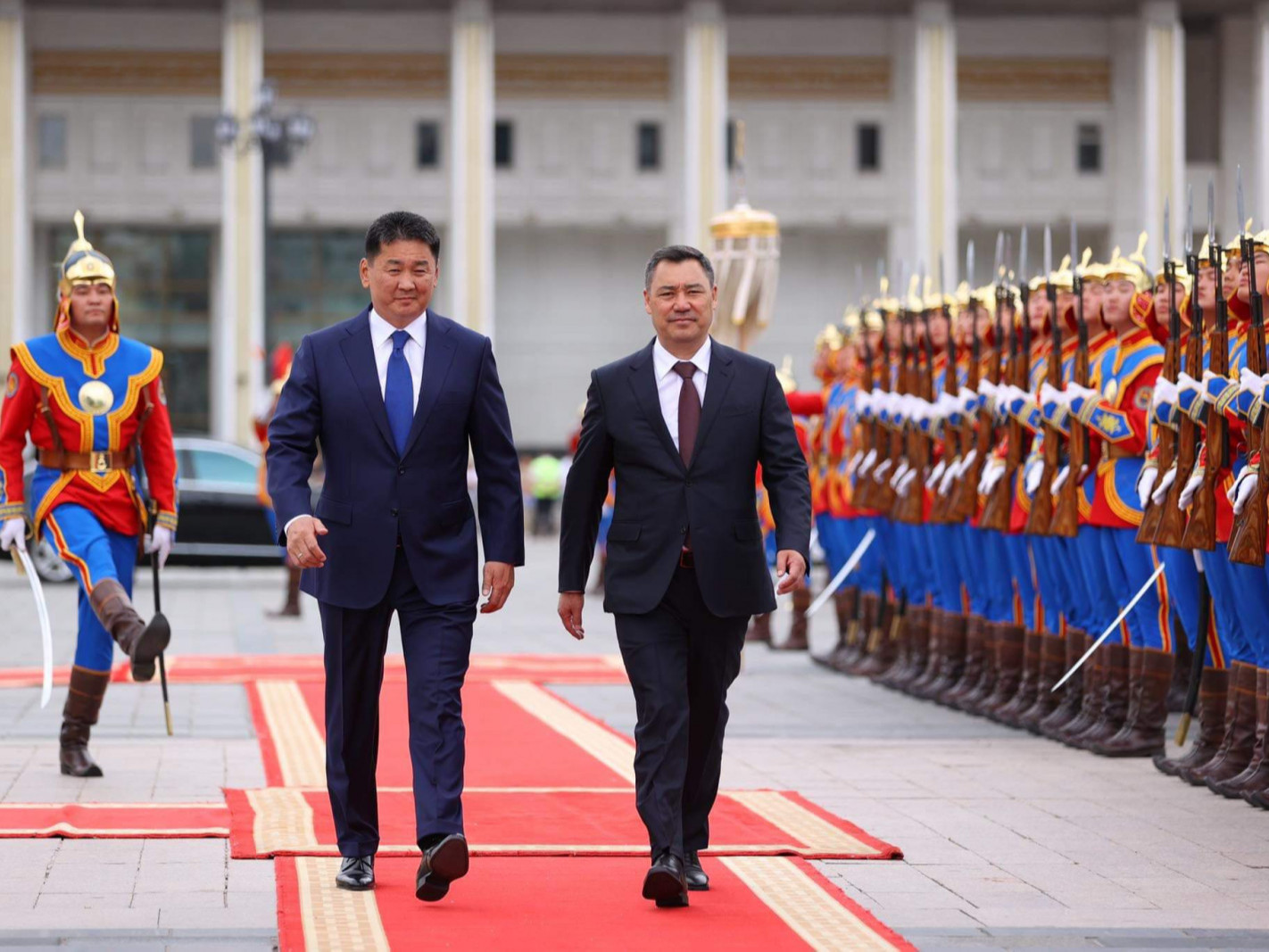 Бүгд Найрамдах Киргиз Улсын Ерөнхийлөгч С.Н.Жапаровын төрийн айлчлал эхэллээ