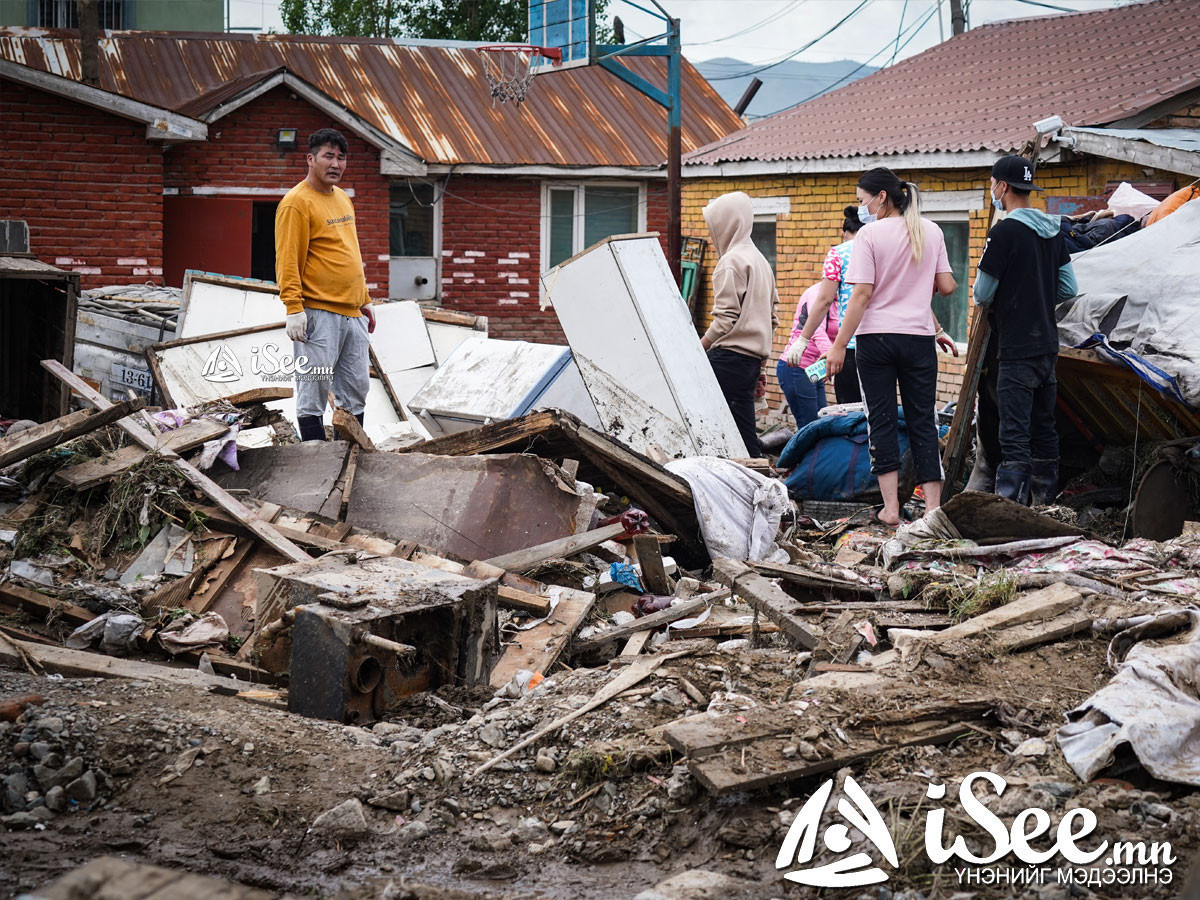 Үерийн улмаас орон гэргүй болсон иргэдэд дэмжлэг үзүүлэх ажил өнөөдрөөс эхэлнэ