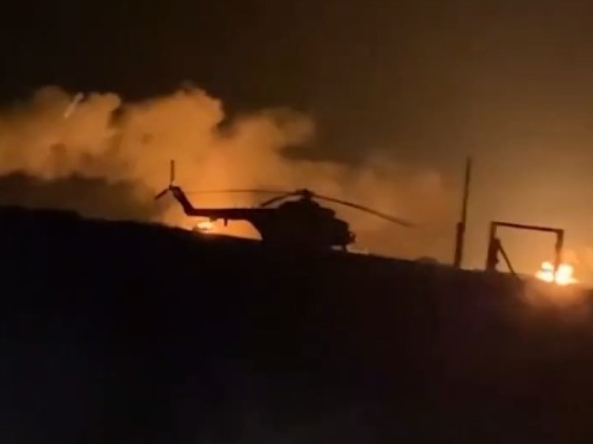 ВИДЕО: Оросын хяналтад ороод буй Луганскийн нисэх онгоцны буудал руу Украины тал алсын тусгалтай ATACMS пуужингаар довтолжээ