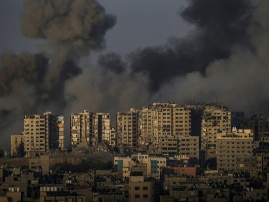 Израилын цэргийнхэн Газа хотыг бүрэн бүсэлж, оршин суугчдыг нүүх боломжийг олгон "Хүмүүнлэгийн коридор"-ыг нээлттэй байлгаж байна гэжээ