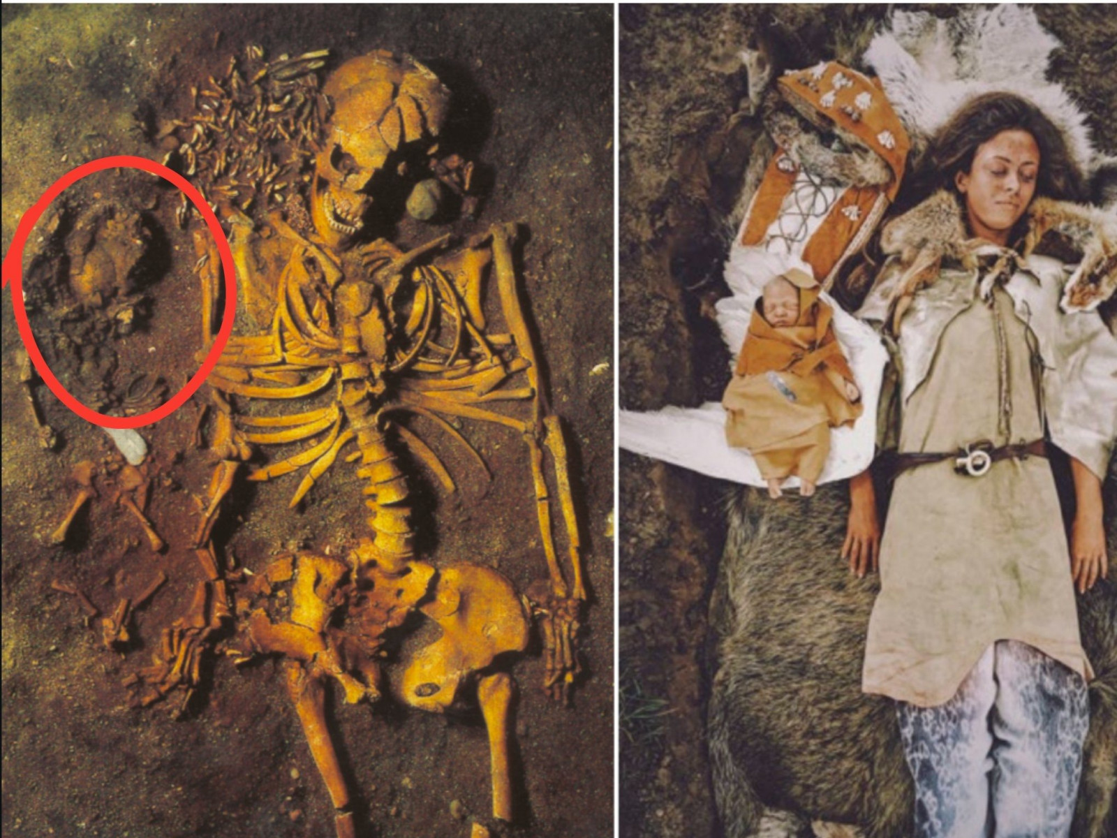 Археологичид МЭӨ 4000 оны үеийн "хүүтэй нь хамт оршуулсан эмэгтэйн" булшийг олж, зан үйлийн судалгааг эхлүүлжээ