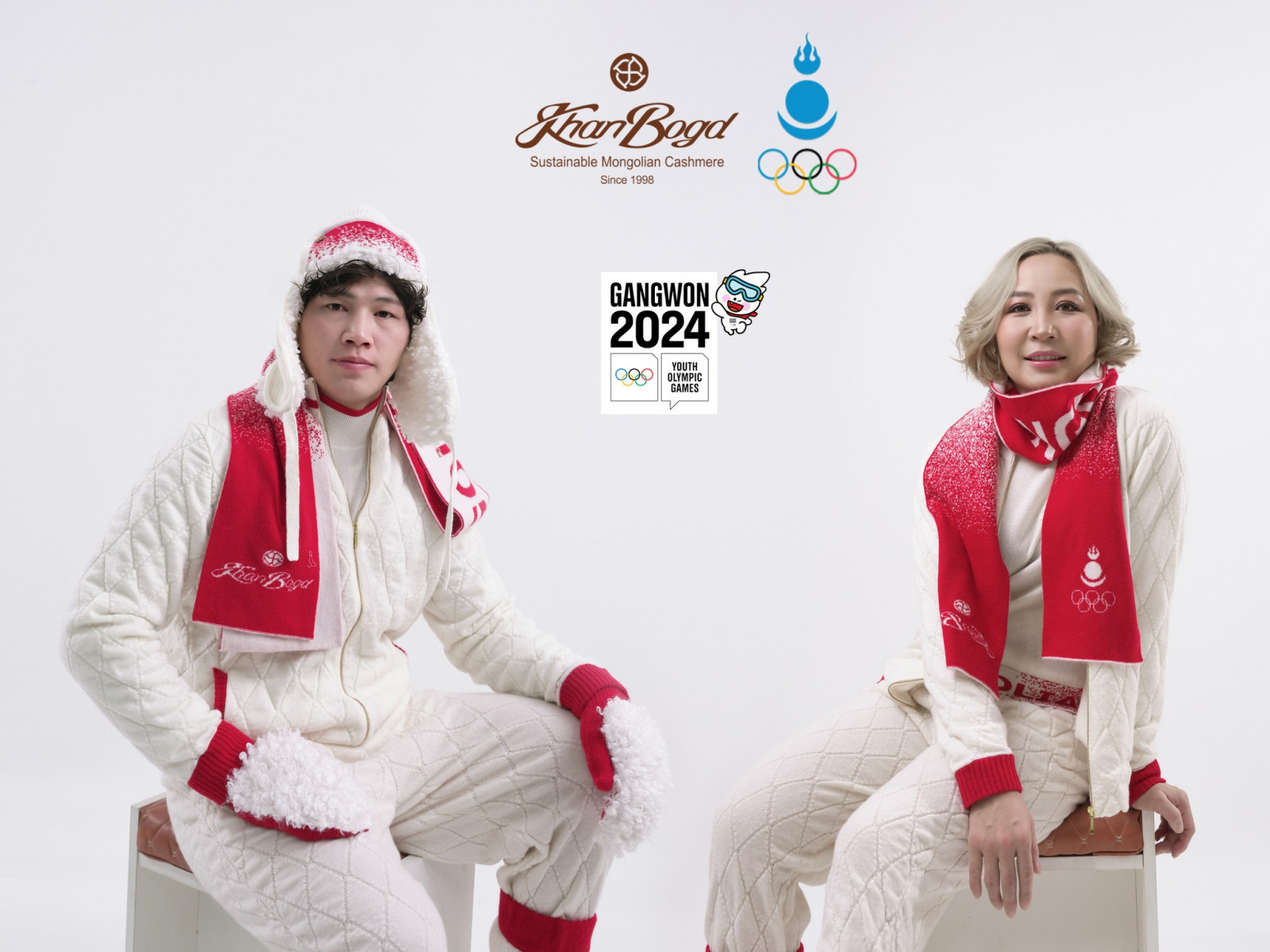 "Канвон 2024" олимпод монголын баг тамирчид "Ханбогд кашимер" брэндийн урласан бүтээгдэхүүнийг өмсөнө 