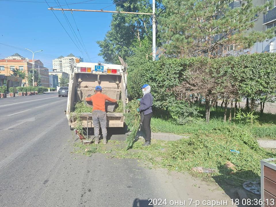 Долдугаар сарын 22-ныг хүртэл Улаанбаатар хотын шарилжийг цэвэрлэнэ