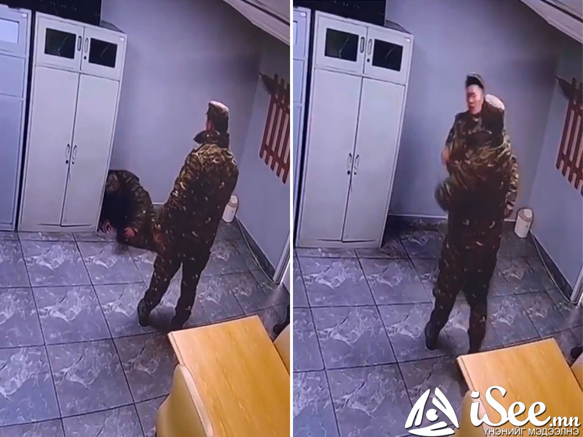 ВИДЕО: "Архи ууж, ажил тасалсан" гэх шалтгаанаар алба хаагчаа цохиж биед нь халдсан цэргийн ангийн албан тушаалтныг шалгаж эхэлжээ