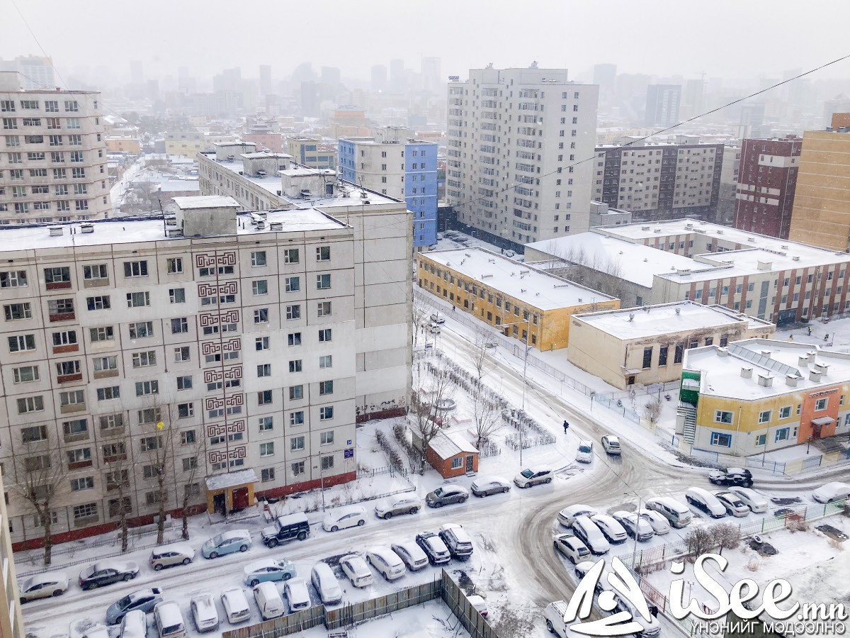 Улаанбаатарт цас орж, 14 градус хүйтэн байна