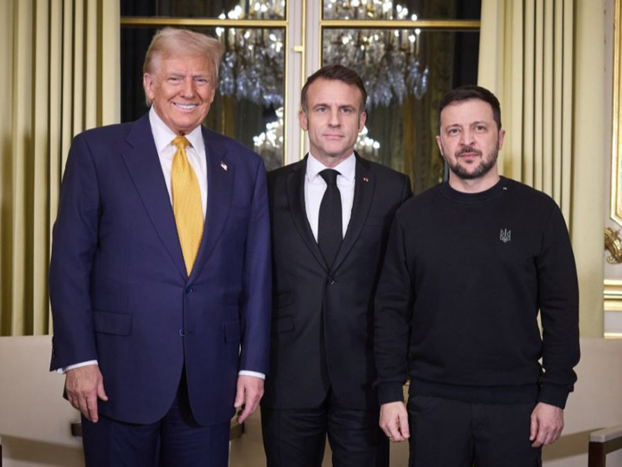 Д.Трамп болон В.Зеленскийтэй ярилцсан гэж Францын Ерөнхийлөгч Э.Макрон мэдэгджээ