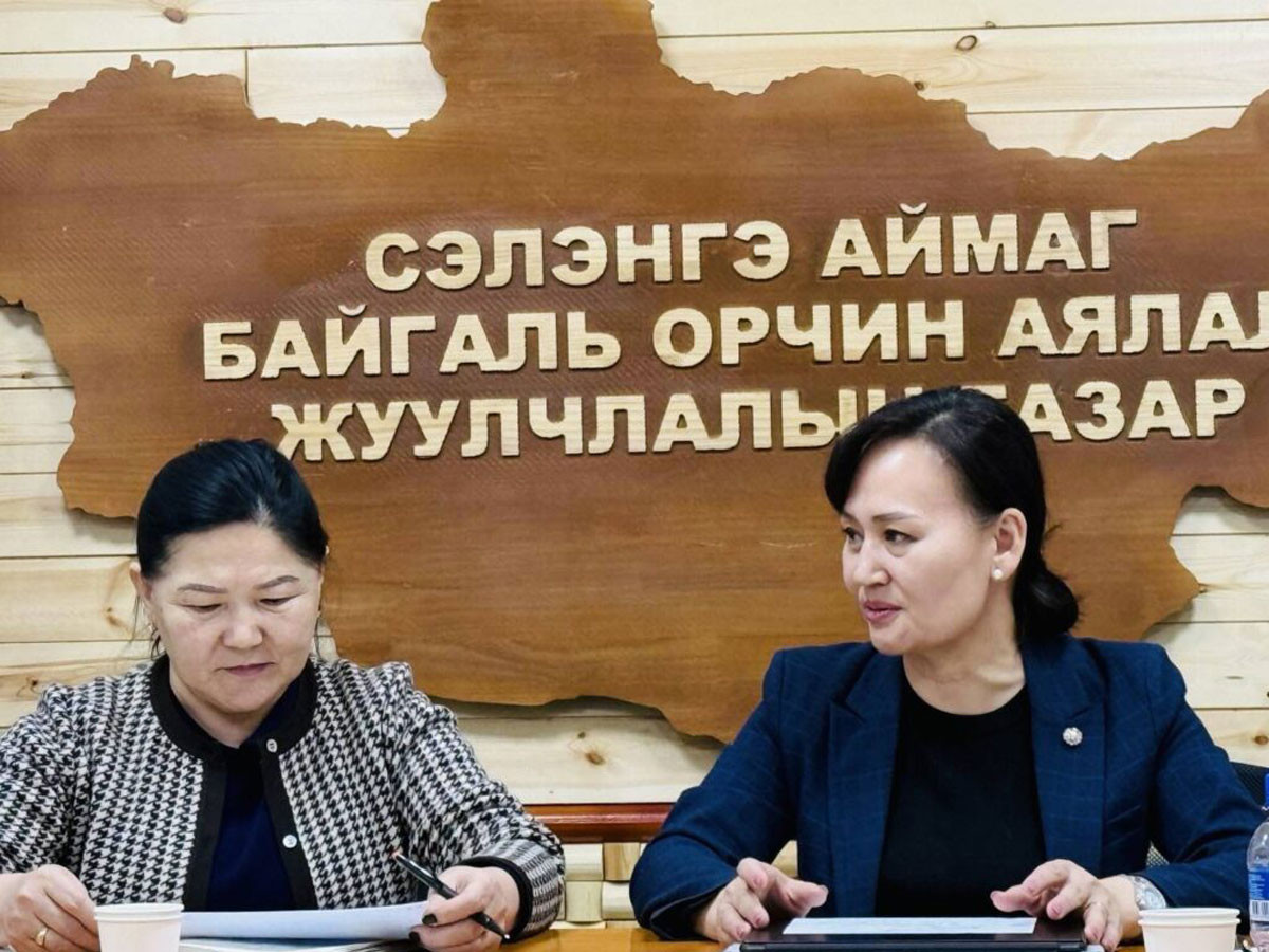 Байгаль орчин, уур амьсгалын өөрчлөлтийн яам, түүний харьяа ойн газарт хийж буй процессын дахин инженерчлэлийн судалгаа, шинжилгээний ажлын хэсэг Сэлэнгэ аймагт ажиллаж байна