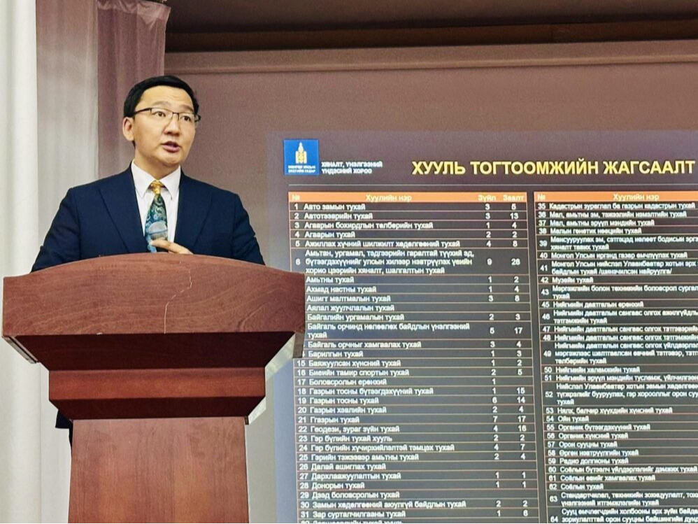 ЗАМ, ТЭЭВРИЙН САЛБАРЫН ХЯНАЛТЫН УЛСЫН (АХЛАХ) БАЙЦААГЧ НАРЫГ ЧАДАВХЖУУЛАХ НЭГДСЭН СУРГАЛТ ЭХЭЛЛЭЭ