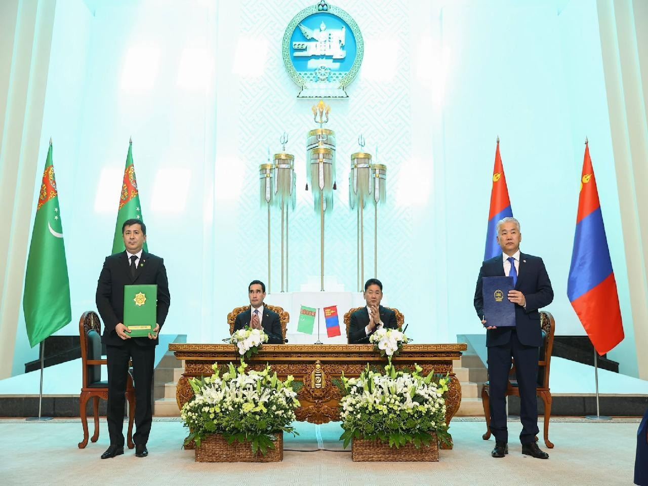 Монгол Улсын ХХААХҮЯ, Туркменистан Улсын Хөнгөн үйлдвэрийн яам хооронд харилцан ойлголцлын санамж бичиг байгууллаа