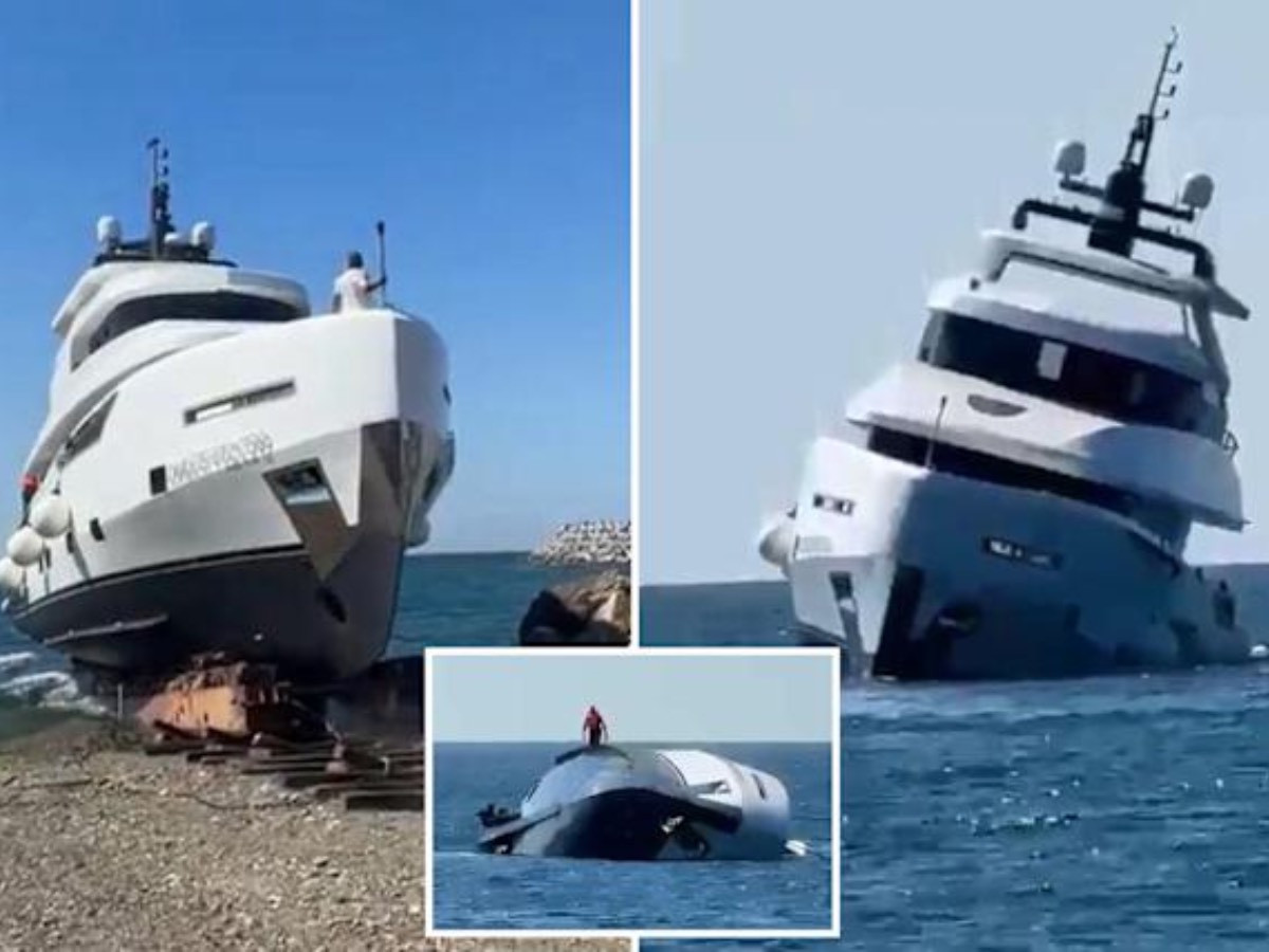 ВИДЕО: Шинэ хөлөг онгоц Туркийн эргээс хөдлөөд хэдхэн минутын дараа живжээ
