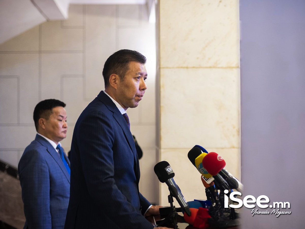 Хууль зүй, дотоод хэргийн сайдаар Б.Энхбаярыг томилох асуудлыг баасан гарагт УИХ-ын чуулганаар хэлэлцэнэ