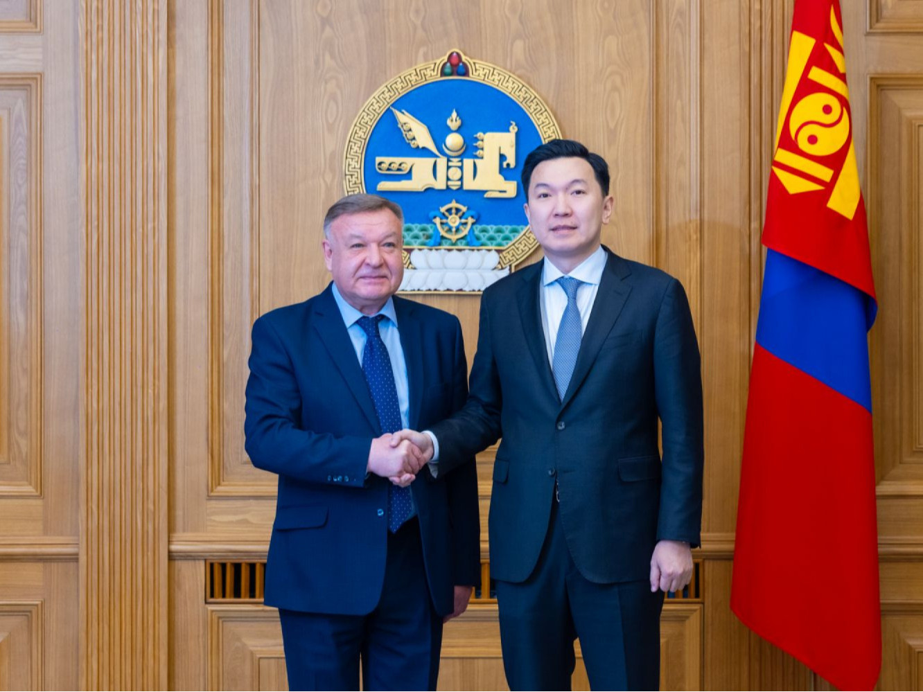 Ерөнхий сайд Н.Учрал ОХУ-аас Монгол Улсад суугаа Элчин сайд А.Н.Евсиковтой уулзав