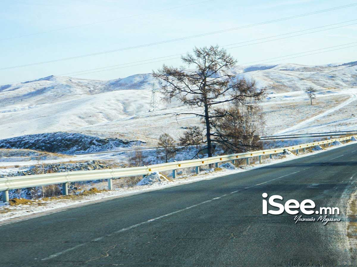 Улаанбаатар-Өндөрхаан чиглэлийн автозамыг түр хугацаанд хаана