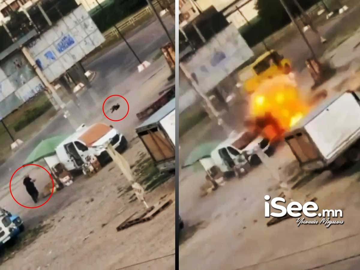 ВИДЕО: Оросын дрон Херсонд ногоо худалдаалж байсан жирийн иргэнийг мөрдөн хөөж, дайрч буй бичлэгийг В.Зеленский цахим хуудсандаа нийтэлжээ