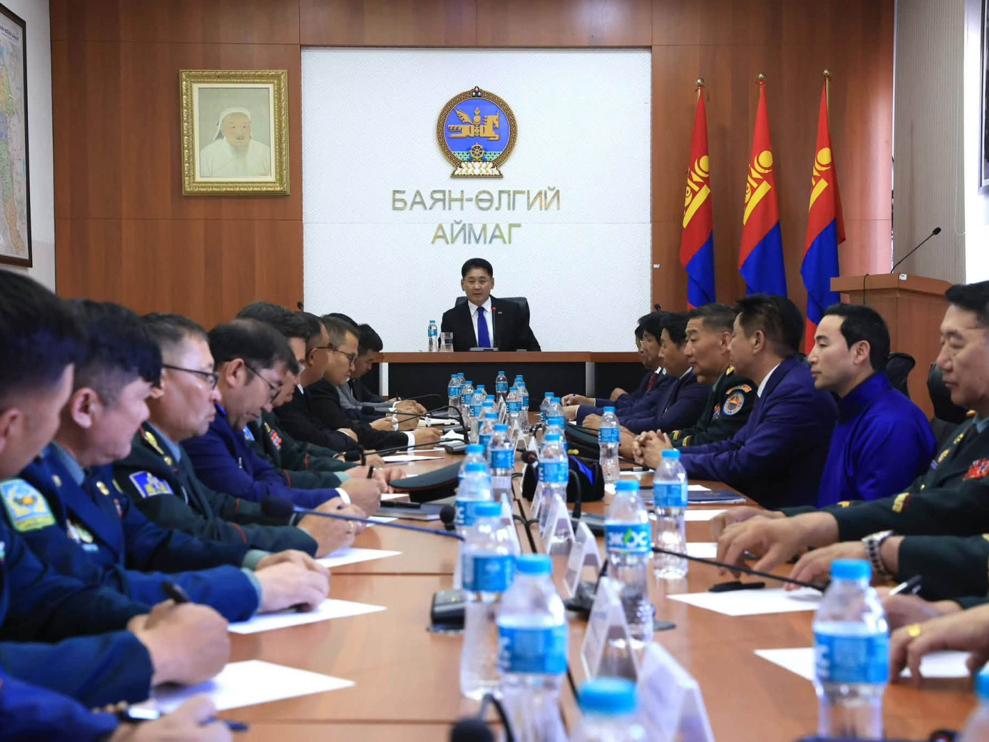 Ерөнхийлөгч У.Хүрэлсүх Баян-Өлгий аймгийн удирдах албан тушаалтнуудад үүрэг, даалгавар өглөө